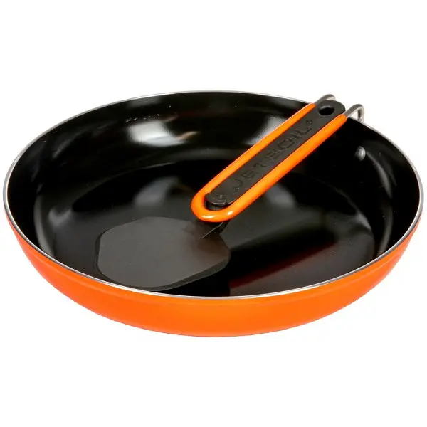 Сковорода Jetboil Summit Skillet Чорний-Помаранчевий - фото 4