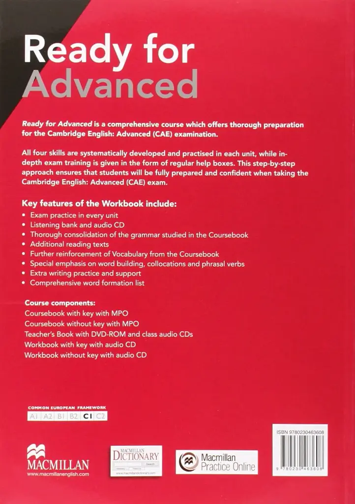 Ready for Advanced 3rd Edition Workbook with key Pack - фото 2