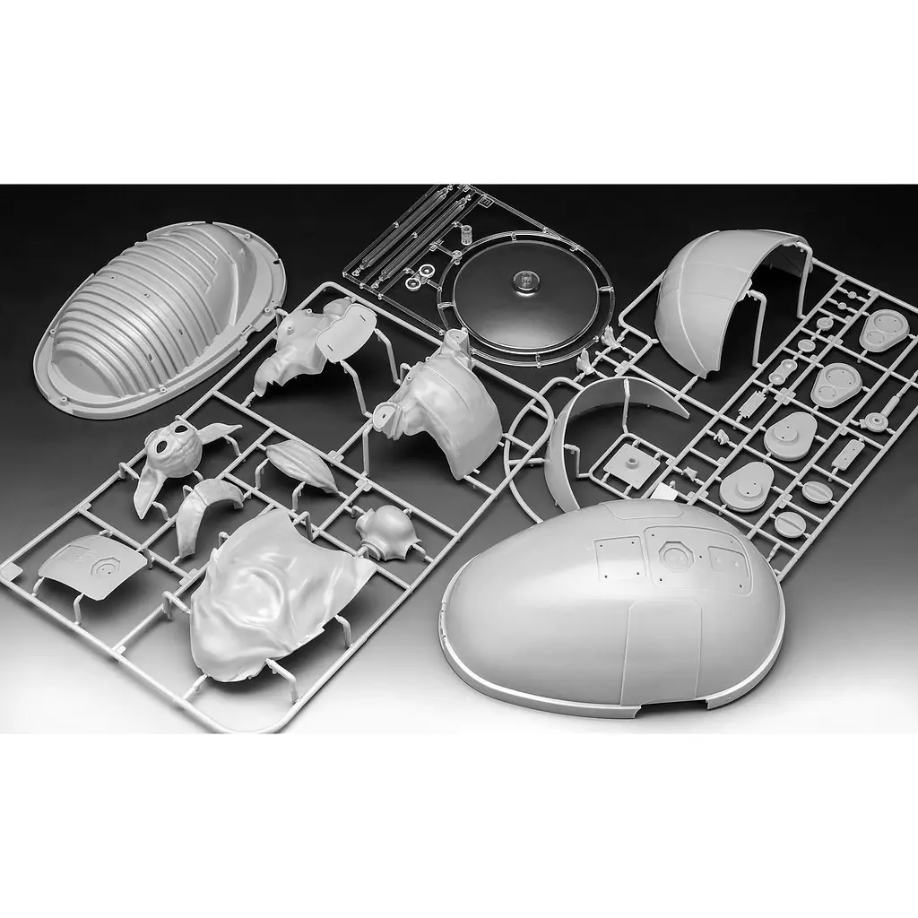 Збірна модель Revell Дитя Йода з серіалу Мандалорець, рівень 3, масштаб 1:3, 43 деталі (RVL-06783) - фото 9