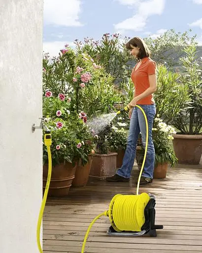 Катушка со шлангом Karcher HR 25, шланг 15 м 1/2 (2.645-041.0) - фото 4