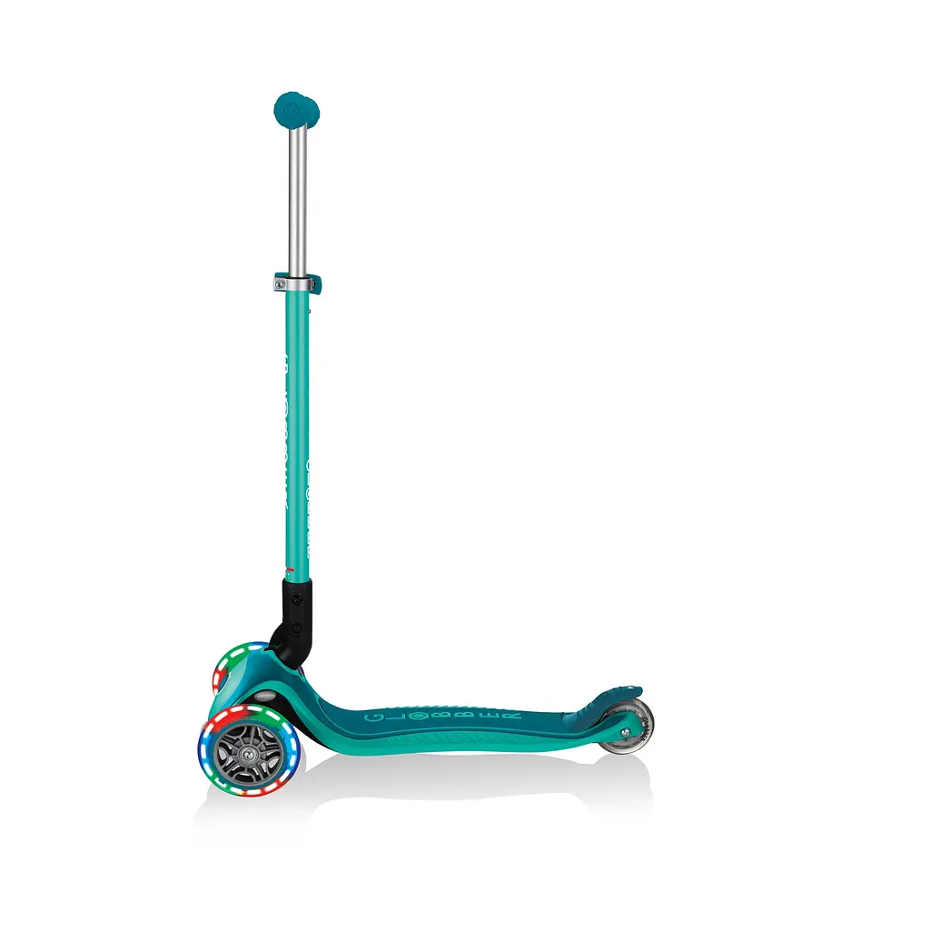 Самокат Globber Primo foldable plus lights, колеса з підсвічуванням, зелений (439-107) - фото 7