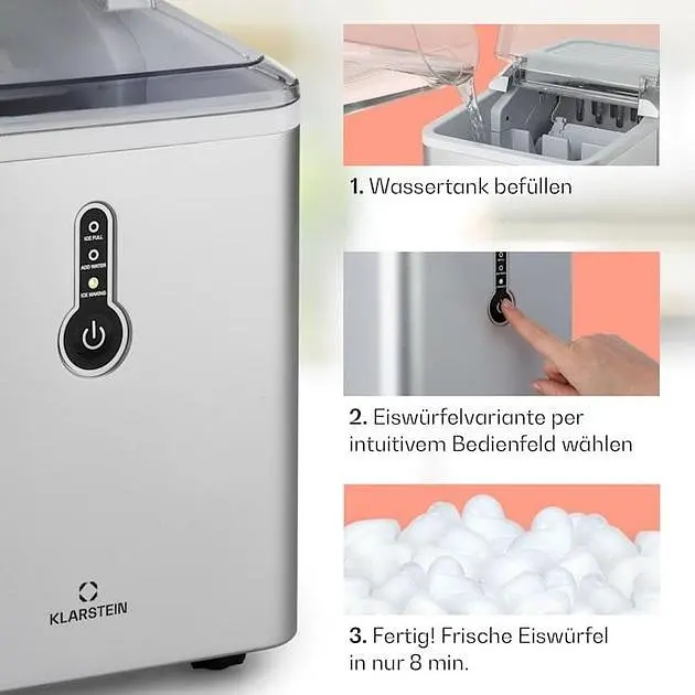 Льодогенератор Klarstein Chillout (10035319) - фото 4