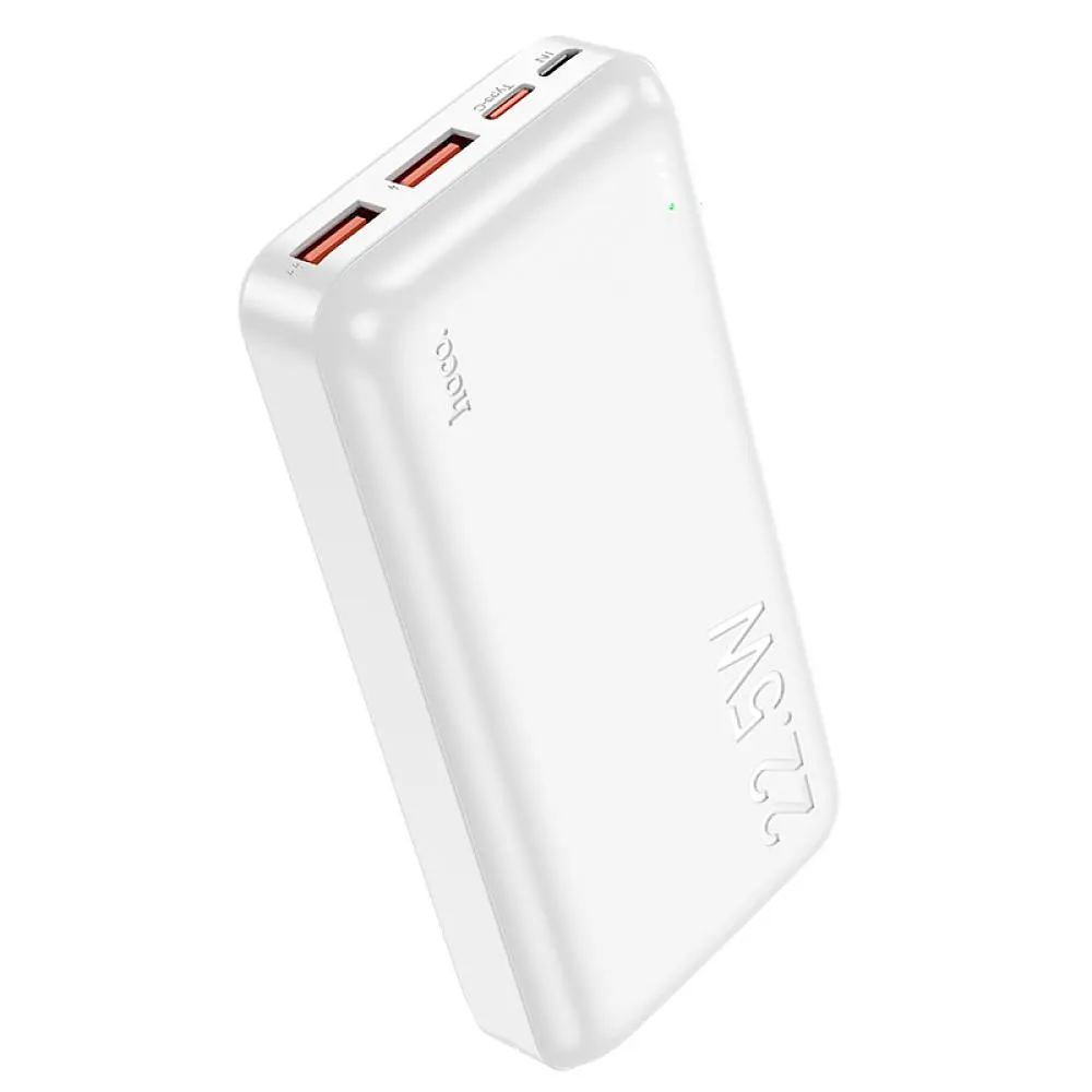 Універсальна мобільна батарея Hoco J101A Astute 22.5W 20000 mAh White (32339_2917114)