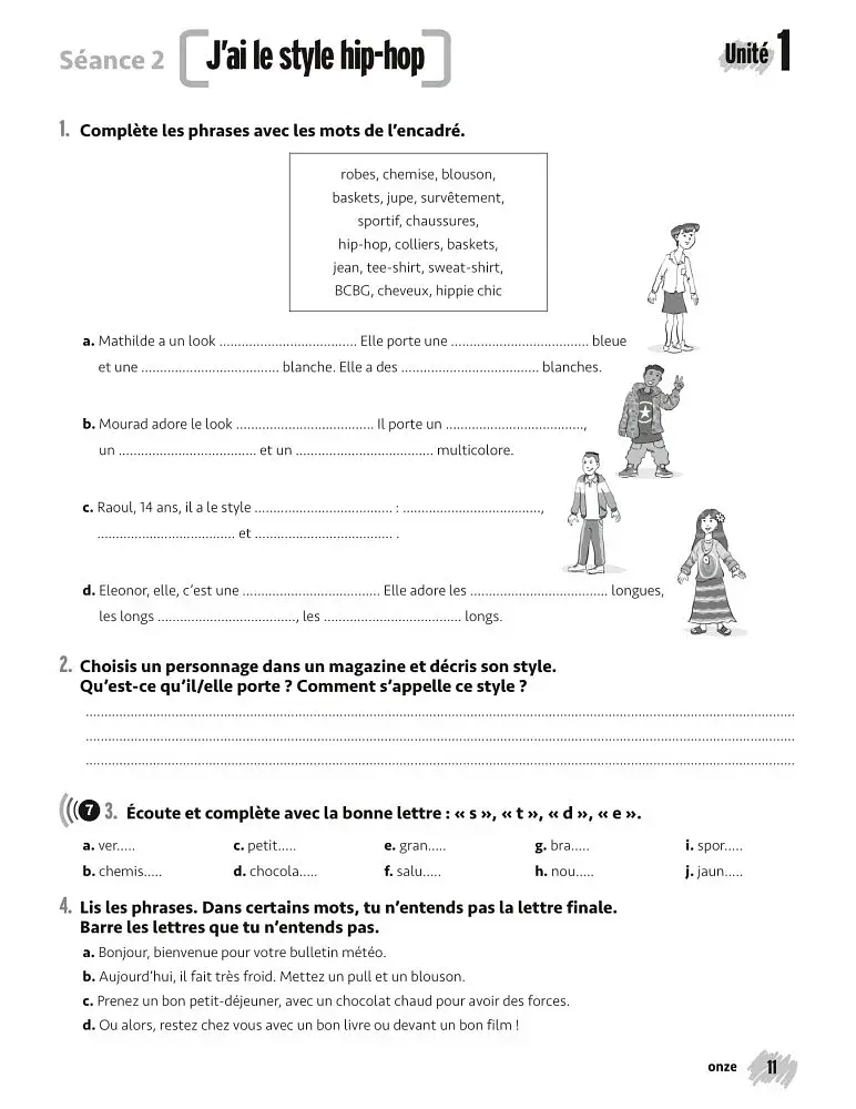 Merci! 2. A1. Cahier d`exercices - фото 5