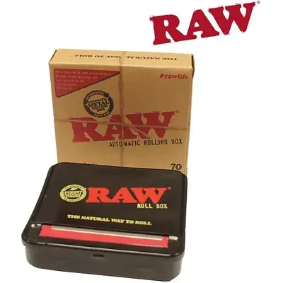 Машинка-автомат для скрутки самокруток Raw Automatic Roll Box 70 - фото 2