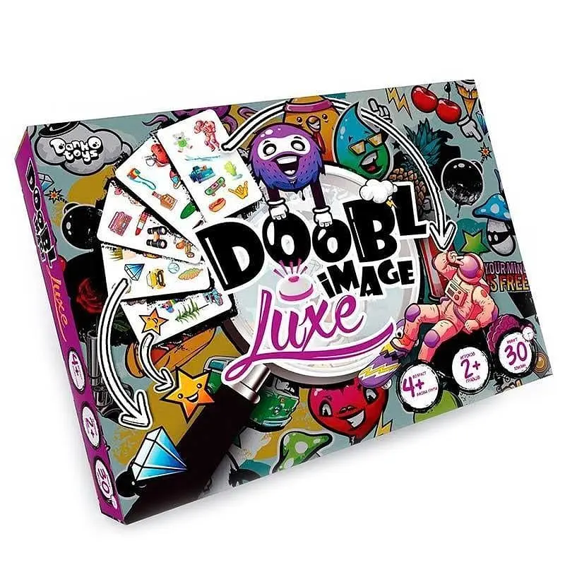 Настільна гра Danko Toys Doobl Image Luxe Різнокольоровий (SR-113-N-549)