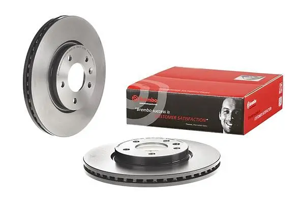 Диск гальмівний передній вентильований Opel Astra J, Zafira C 04-25р Brembo (09.B356.11) - фото 2