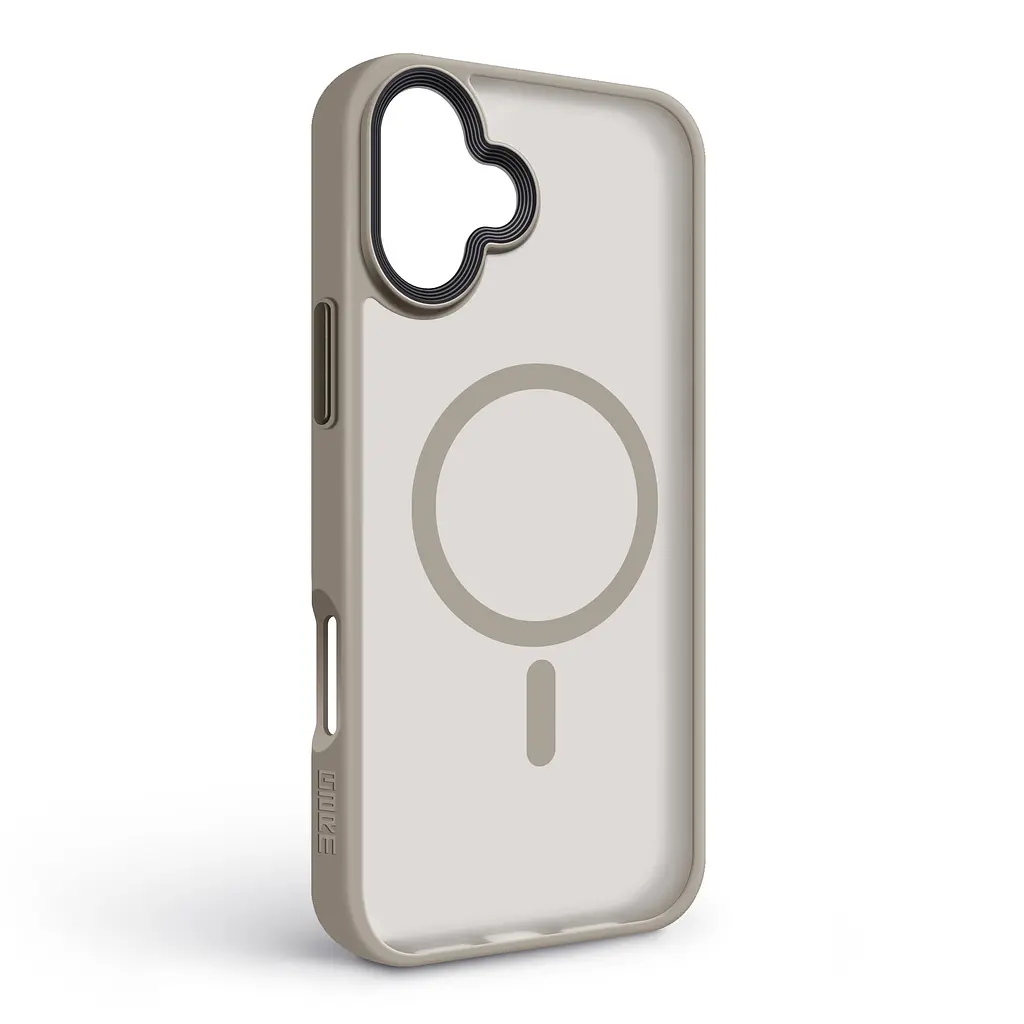 Чехол для Apple iPhone 16 Plus, Uniq MagCase, бежевый, противоударный, панель-накладка с магсейф, ударопрочный TPU+PC, с магнитом MagSafe, поддержка полноценной беспроводной зарядки, ArmorStandart (ARM79503) - фото 2