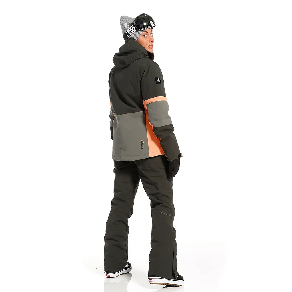 Куртка женская Rehall Evy Womens 2023 XS Серый-Розовый - фото 8