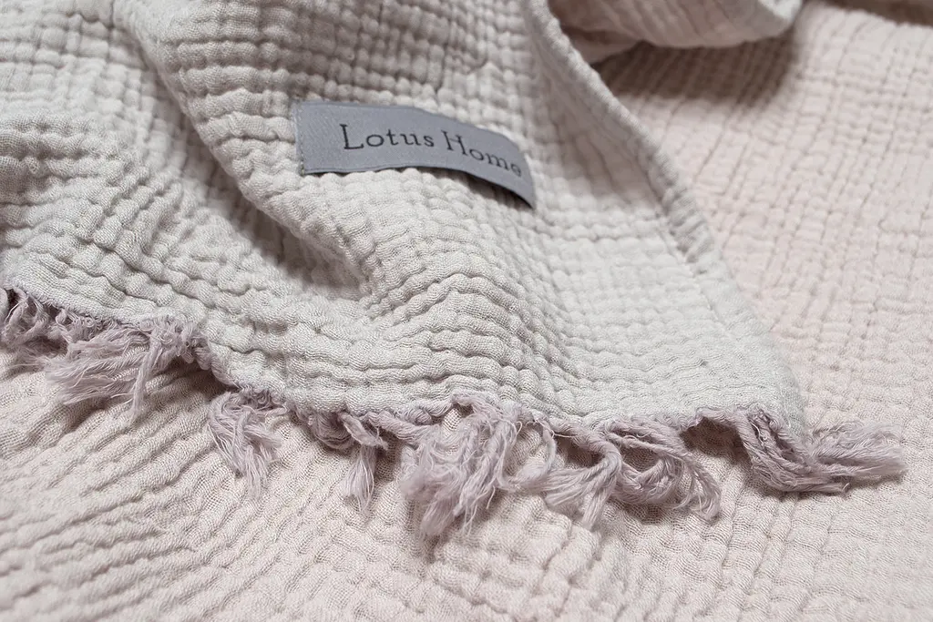 Покрывало Lotus Home - Sia muslin orchid 220x240 - фото 6