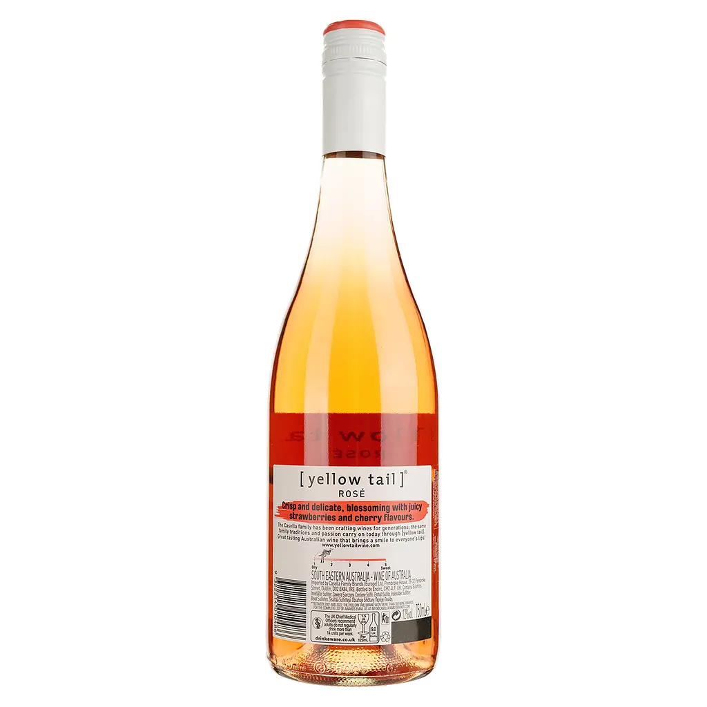 Вино Yellow Tail Rose рожеве сухе 12% 0.75 л - фото 2