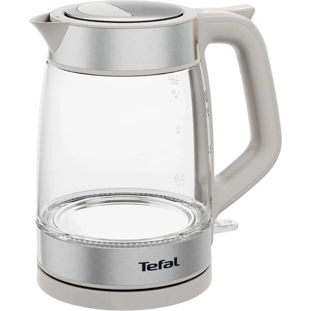 Електрочайник Tefal Glass Kettle KI605B30 [148613] - фото 2