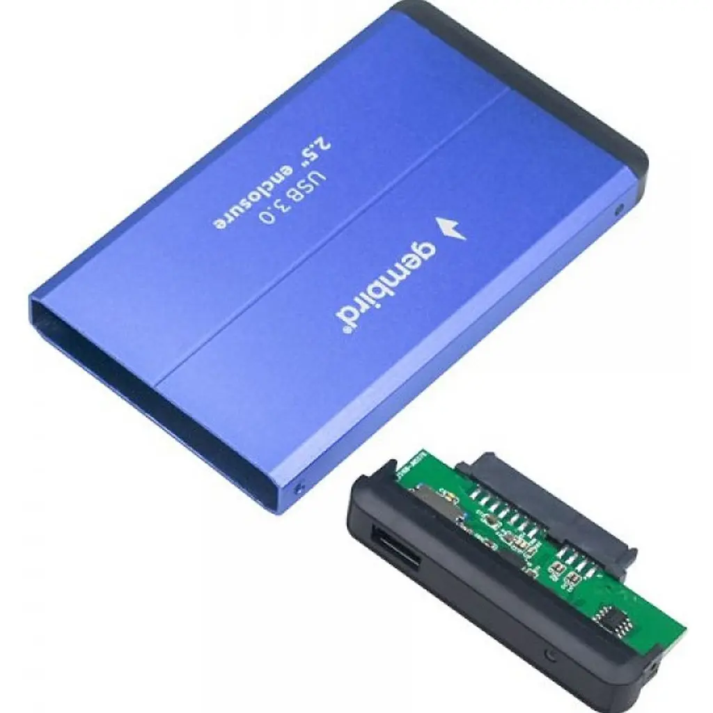 Зовнішня кишеня Gembird 2.5` USB 3.0 Blue (EE2-U3S-2-B) [124681] - фото 4