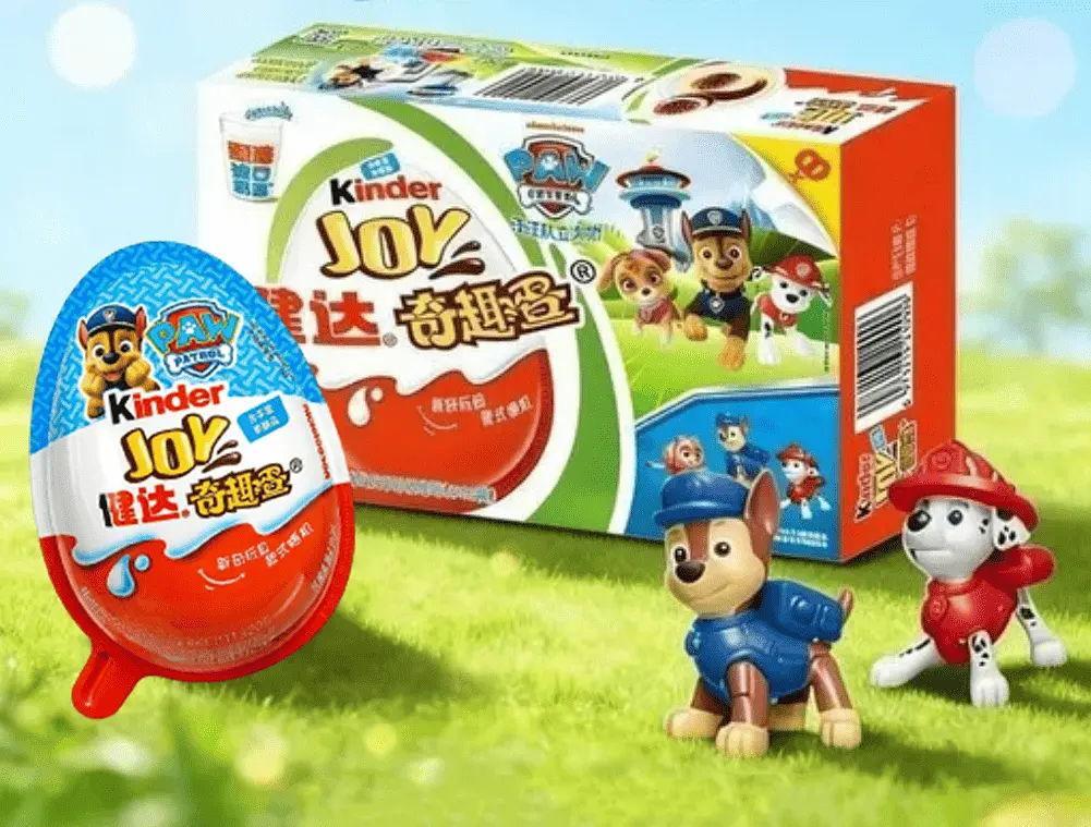 Шоколадні яйця Kinder Joy Paw Patrol 12шт х 20г - фото 7