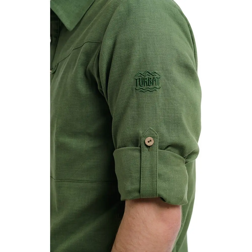 Сорочка чоловіча Turbat Amazonka Hemp Mens M Зелений - фото 4