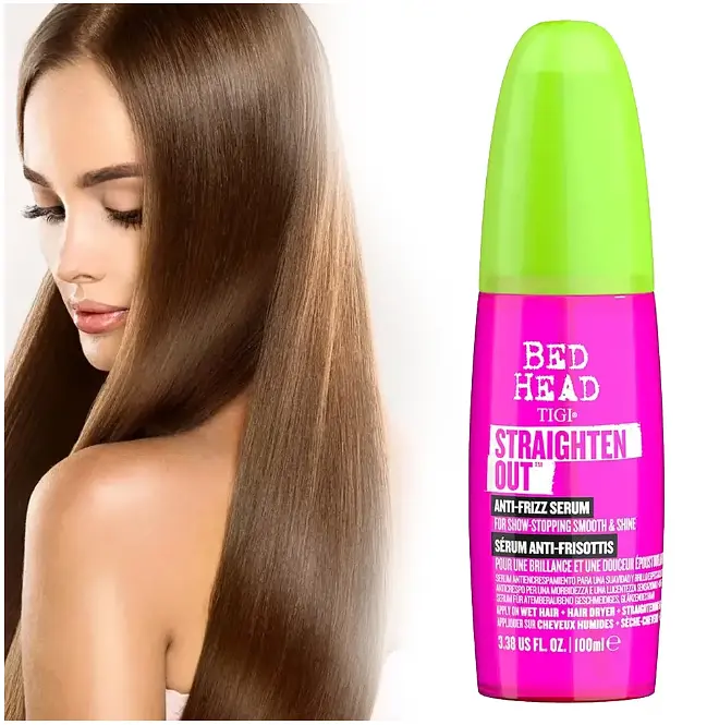 Сиворотка для выпрямлення волосся TIGI BH Straighten Out Anti-Frizz Serum, 100мл - фото 3