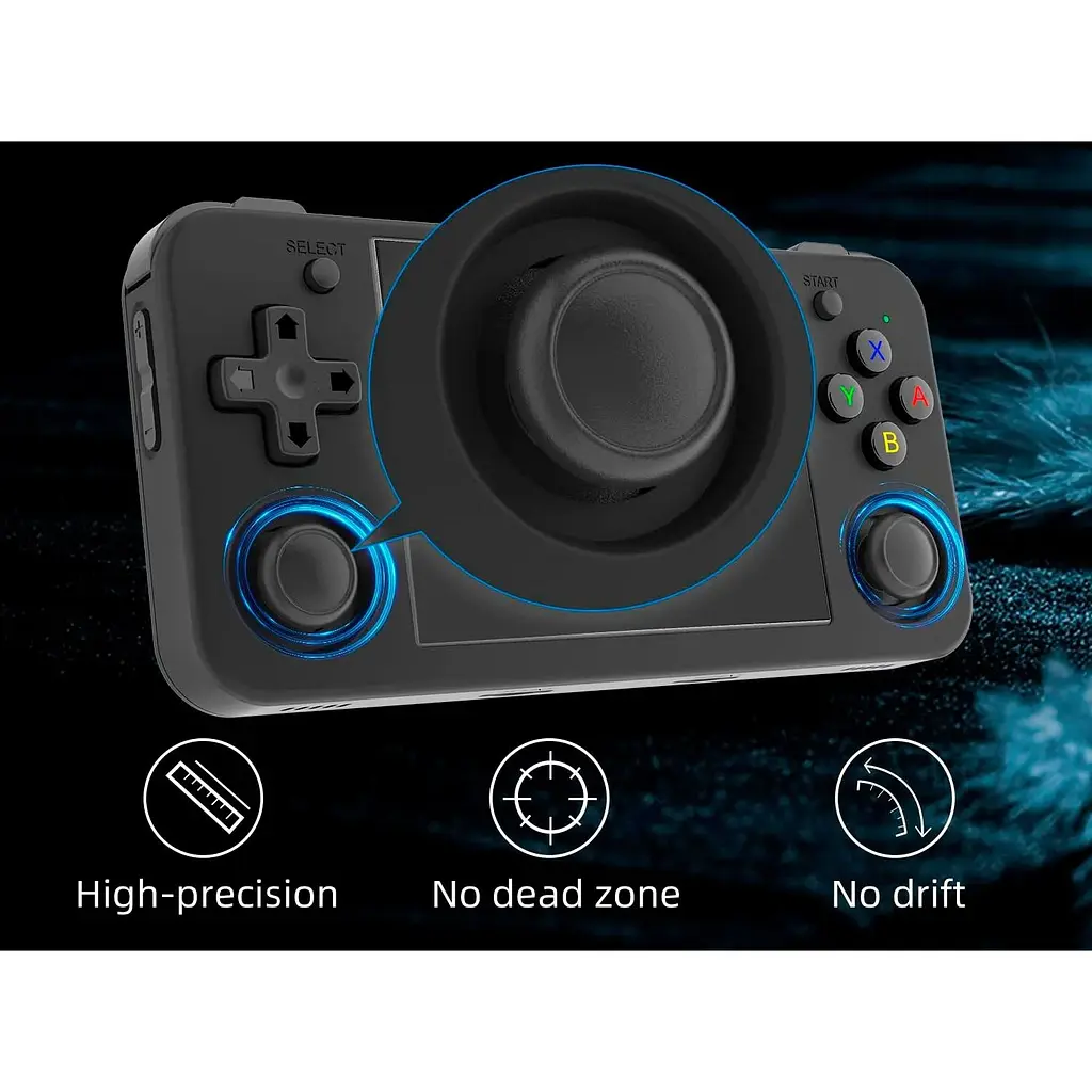 Ретро игровая приставка Anbernic RG35XX H 64GB Transparent White [102940] - фото 9