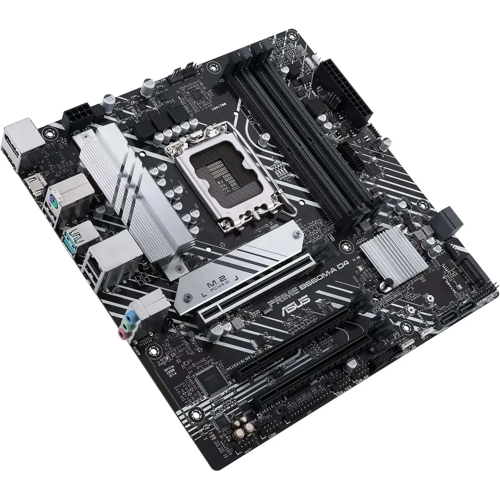 Материнская плата Asus Prime B660M-A D4-CSM s1700 B660 4xDDR4 M.2 HDMI DP mATX CSM - фото 4
