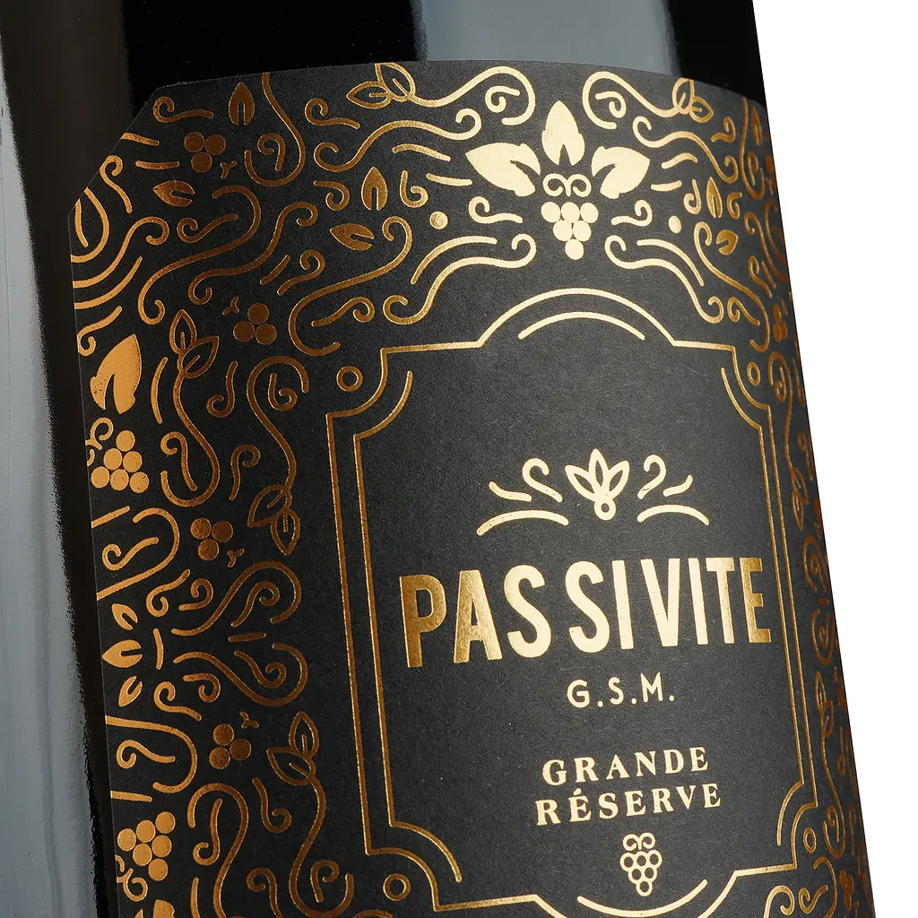 Вино Pas Si Vite Rouge Grande Reserve, червоне, сухе, 0,75 л (ALR15986) - фото 3