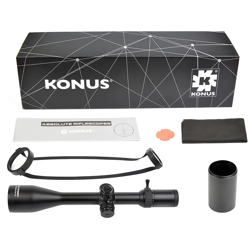 Оптичний приціл KONUS ABSOLUTE 5-40x56 ED 550 IR - фото 9