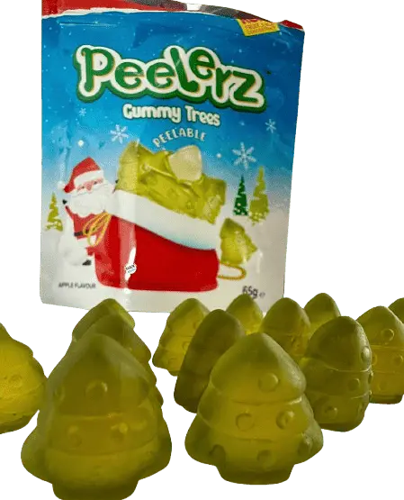 Желейні цукерки 4D Amos Peelerz Christmas Tree 170г - фото 7