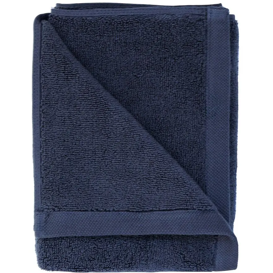 Полотенце МВМ My Home Нежность 50x90 см темно-синее (BT-11 M DARK BLUE) - фото 4