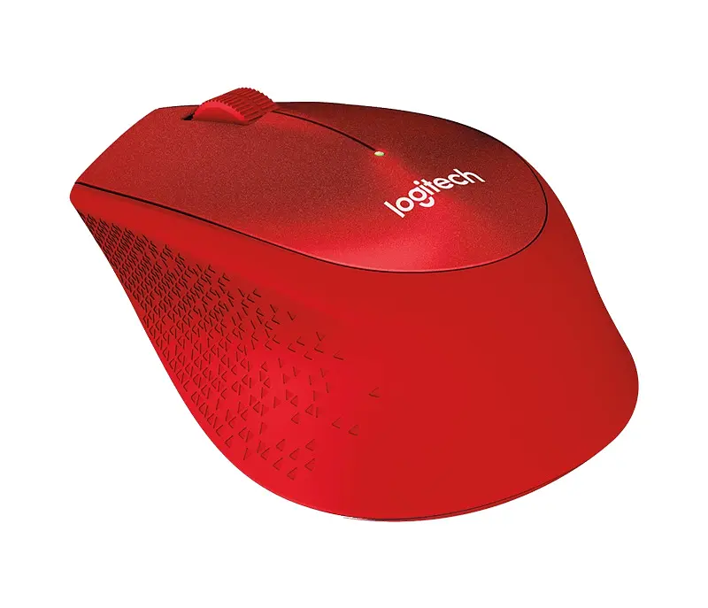Миша бездротова Logitech M330 Silent Plus Red USB (910-004911) - фото 2
