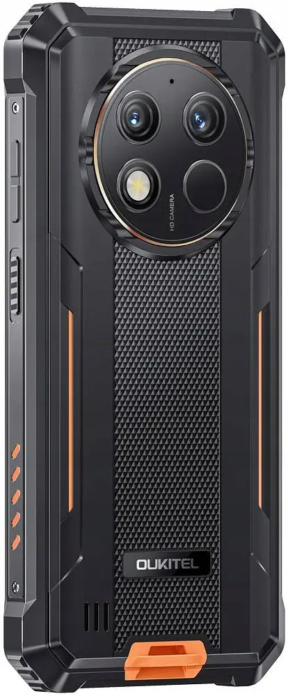 Смартфон Oulitel WP28S 65"HD+ /4GB/128GB T606 /10600mAh /13+5Мп/ IP69K /NFC Orange - фото 7