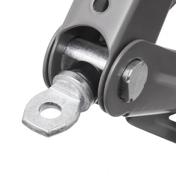 Домкрат механический ромбовидный INTERTOOL GT0183, грузоподъемность 1,5 т, с трещоткой, резиновый упор, высота подъема 90–370 мм - фото 6