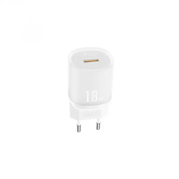 Зарядное устройство адаптер питания микро XO L157 18 W 1 USB-A блок белый - фото 2