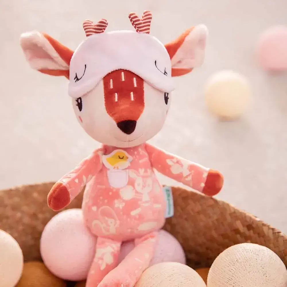 М'яка іграшка Lilliputiens Оленя Стелла світиться у темряві (83448) - фото 6