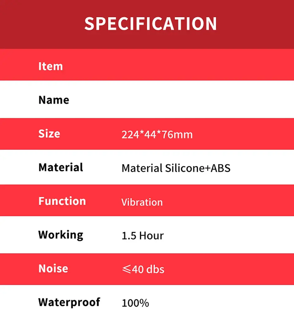 Вібратор-кролик B-Series Joy Nirvana 23.4 см (червоний) - фото 22