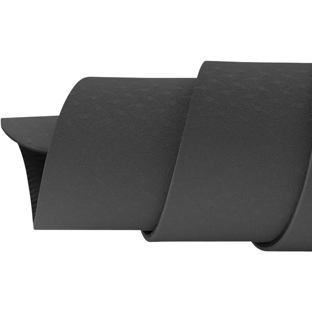 Килимок для фітнесу Hop-Sport TPE HS-T006GM 0.6 см сіро-чорний - фото 6