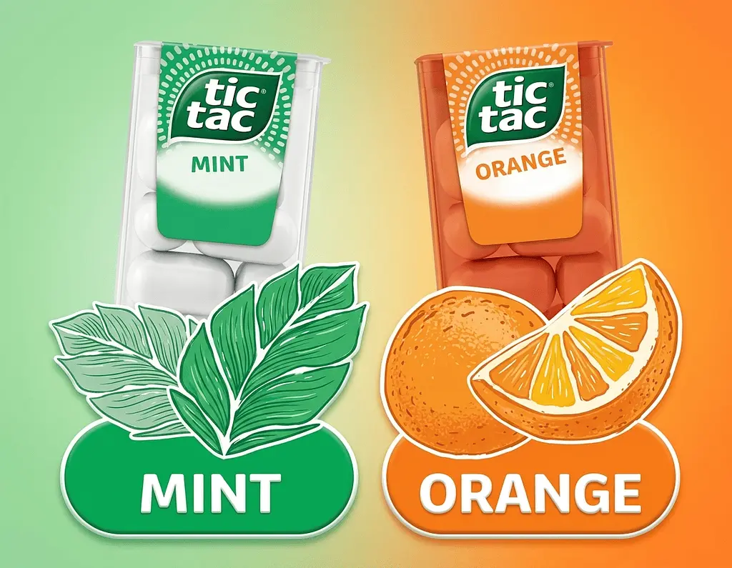 Драже Tic Tac Mint and Orange 2шт x 3.4г - фото 2