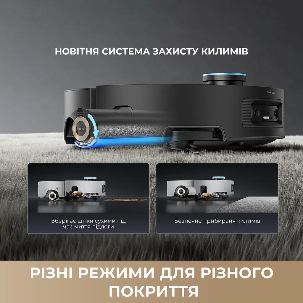 Робот-пылесос моющий Dreame Aqua 10 Ultra Roller Complete Black - фото 4