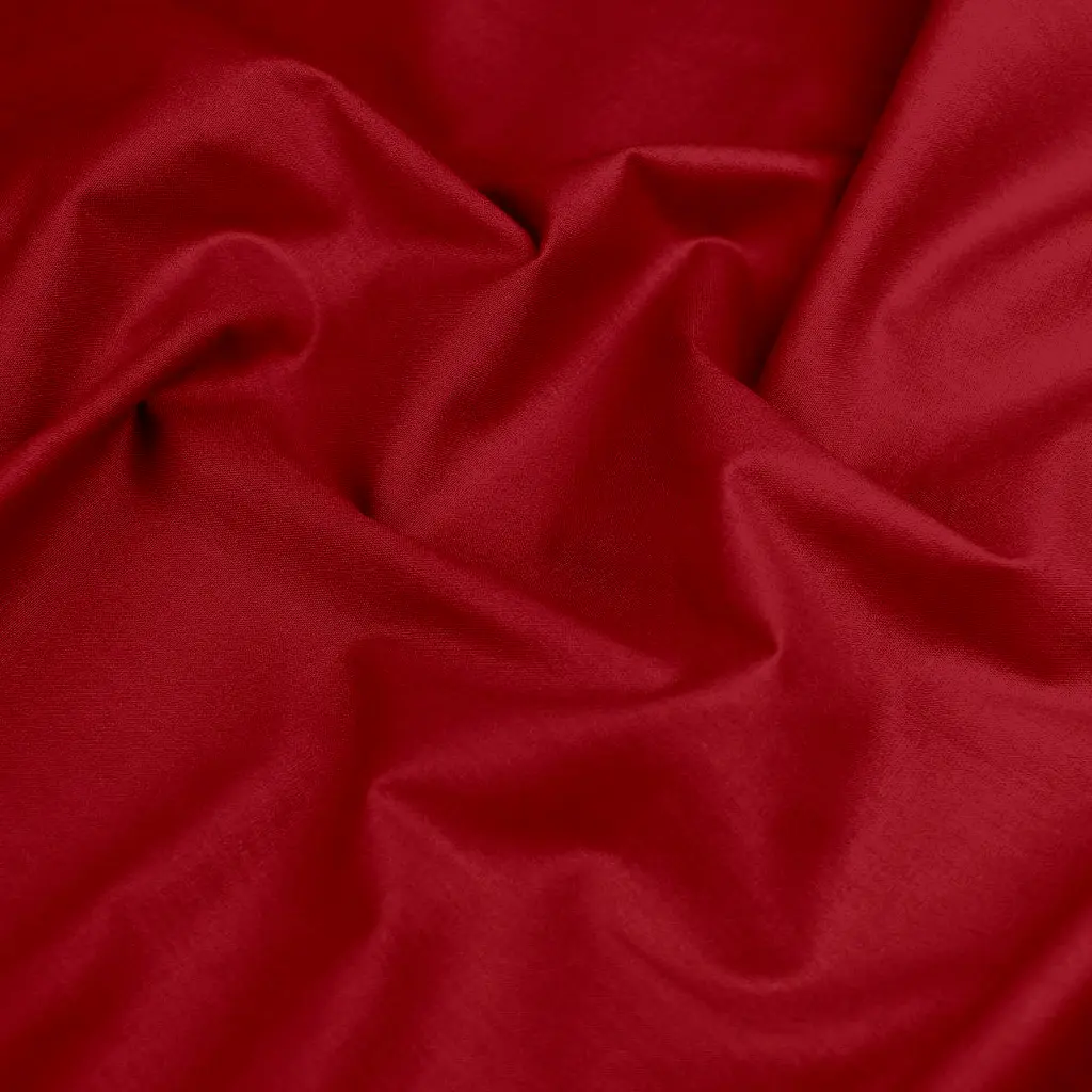 Комплект постільної білизни Cosas полуторний без простирадла BURGUNDY 160 x 220 см (Ranfors80_Burgundy_160_2) - фото 8