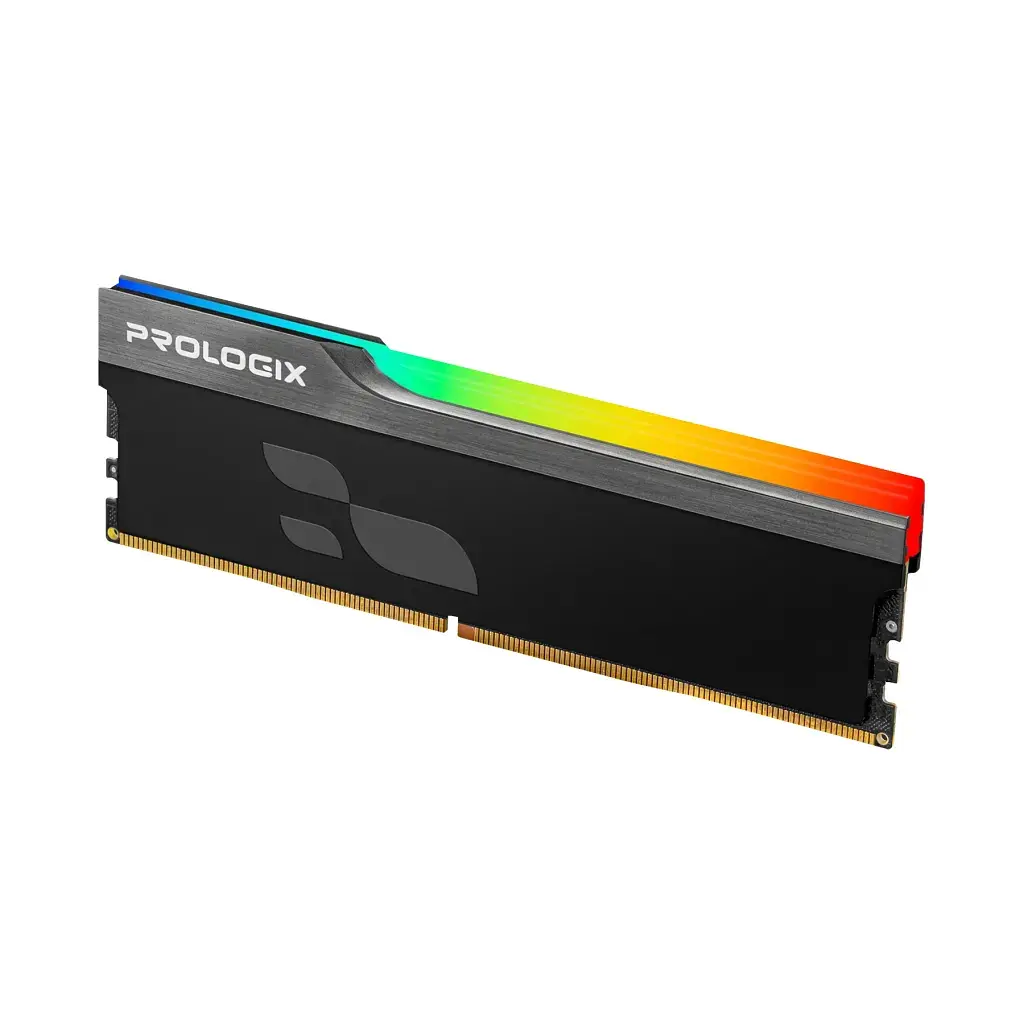 Модуль пам'яті для комп'ютера DDR4 16GB 3600 MHz Onyx Black RGB Prologix (PRO16GB3600YBR4) - фото 2
