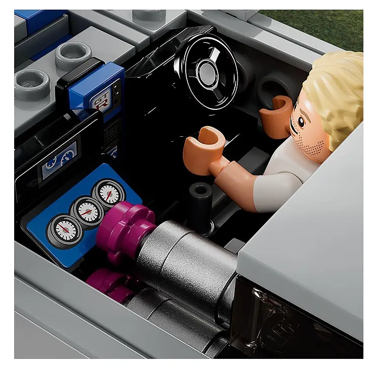 Конструктор LEGO Speed Champions «Подвійний форсаж» Nissan Skyline GT-R (R34), 319 деталей (76917) - фото 6
