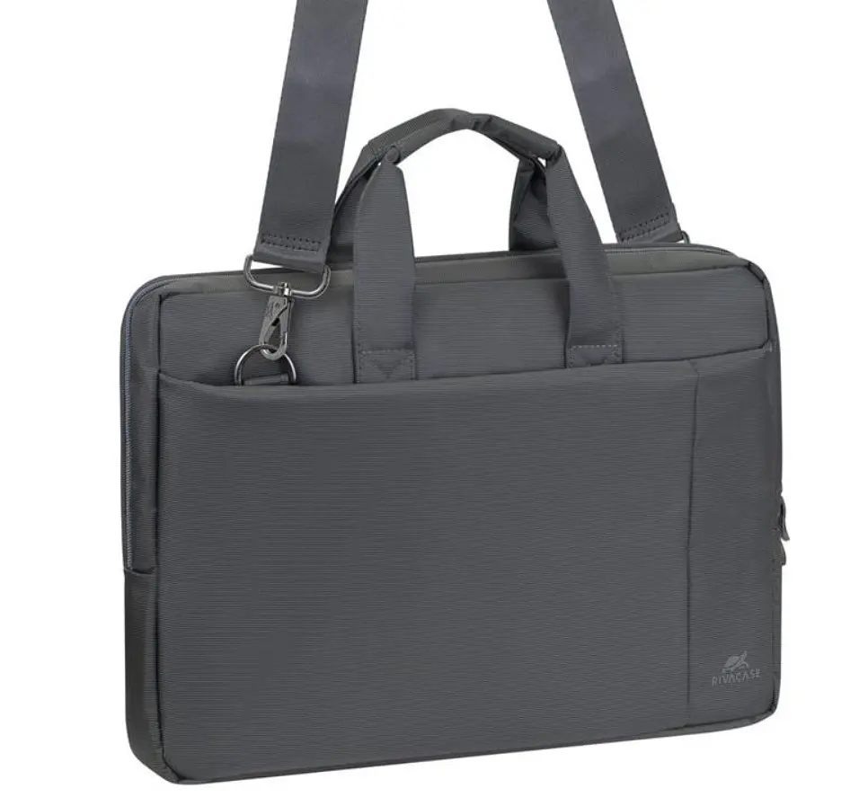 Сумка для ноутбука 15.6 дюйма Rivacase 8231 Grey - фото 3