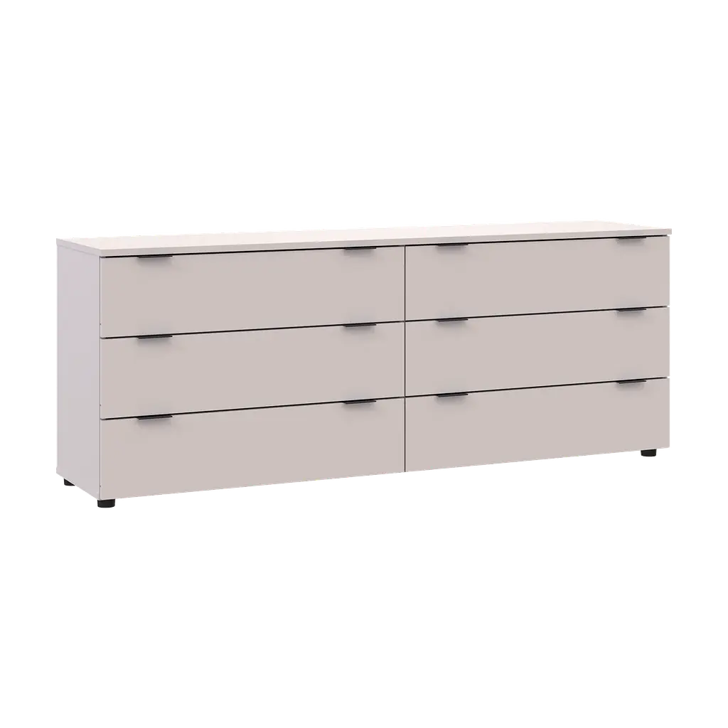 Комод Doros Рон 9 Кашемір 6 Шухлядок 160х38х62 (41516174) - фото 4