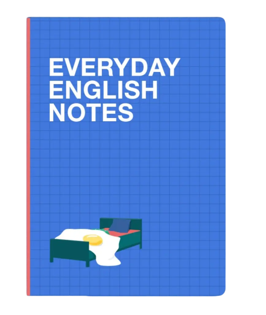Блокнот в крапку "Everyday English Notes"