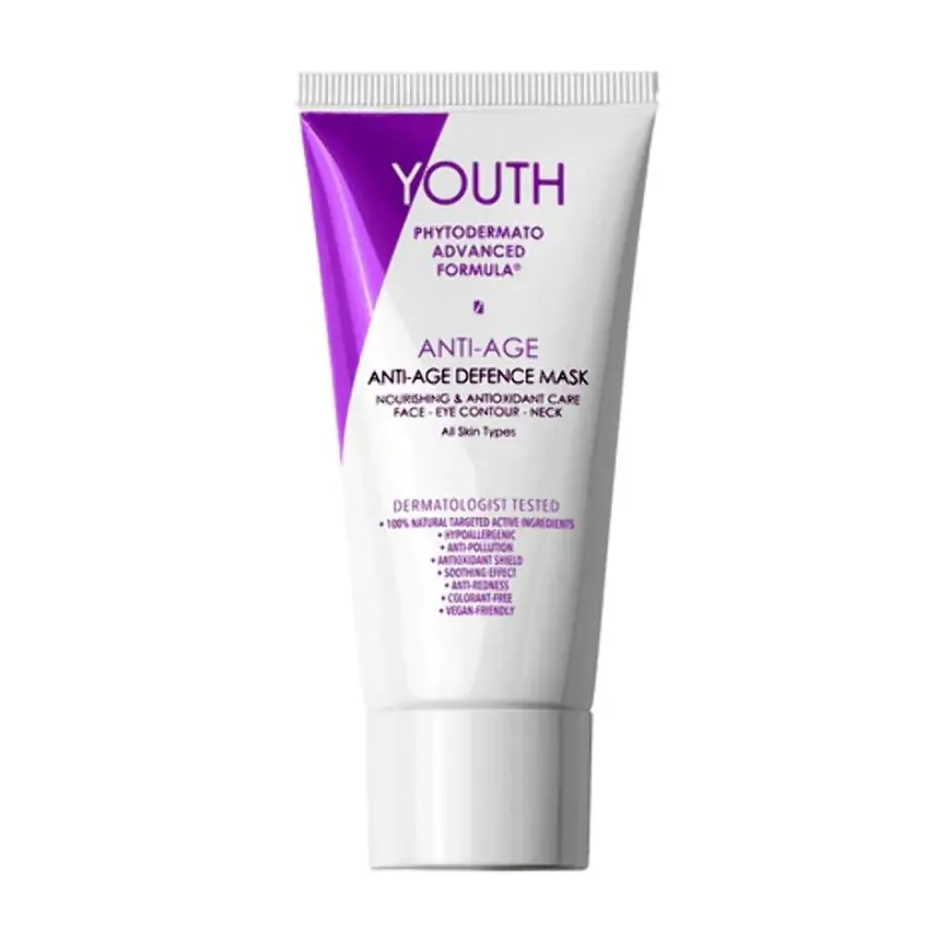 Антивікова маска для обличчя Youth anti-age defence mask 50 мл - фото 2