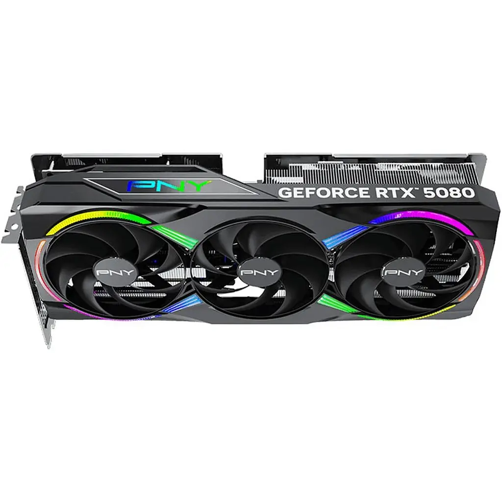 Відеокарта PNY GeForce RTX 5080 AR GB EPIC-X R GB OC 16 GB [VCG508016TFXXPB1-O] EU [125937] - фото 6