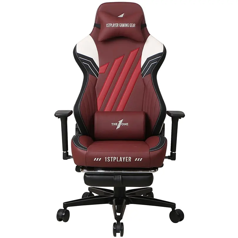 Крісло для геймерів 1stPlayer Duke Black White Red