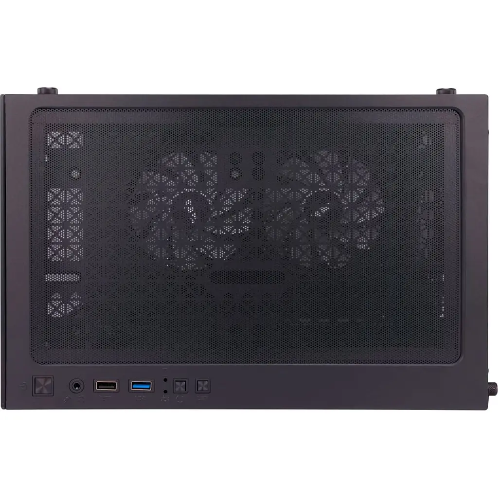 Корпус 1stPlayer Mi2-A-BK-2F7R-1F7 Black [134412] - фото 9