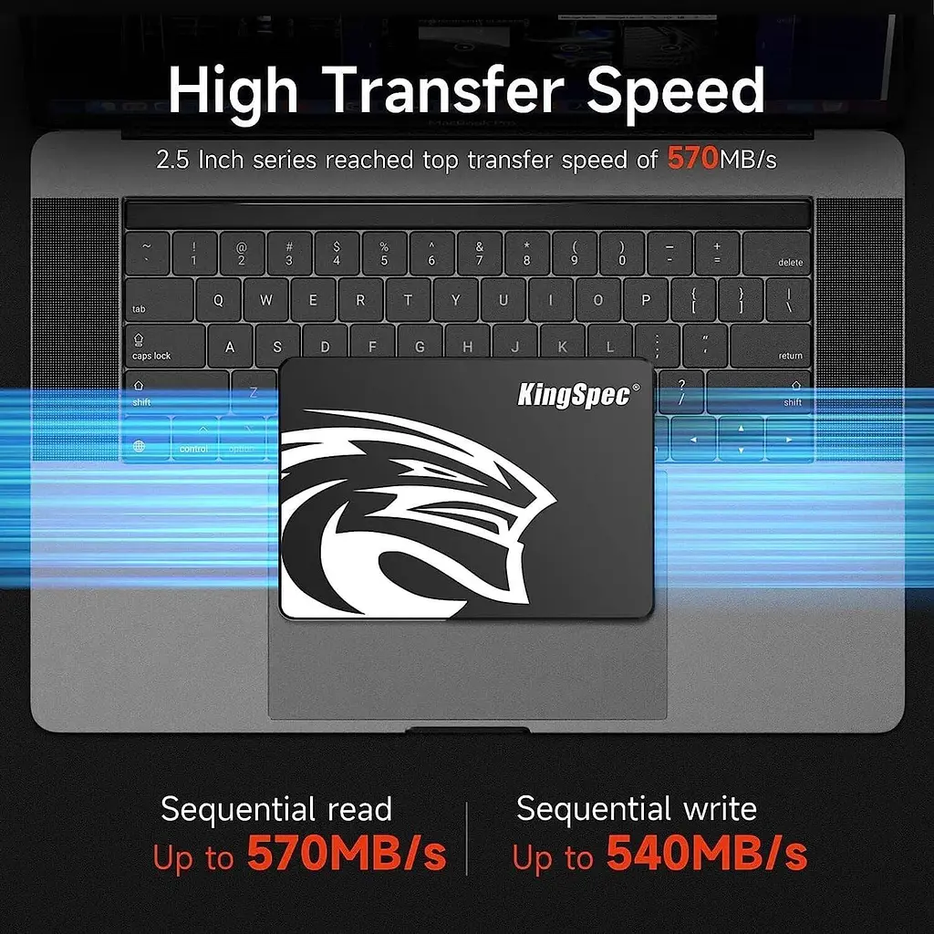Накопичувач SSD KingSpec Sata 2.5" 512Gb P3 (X003FVPTGR) - фото 4