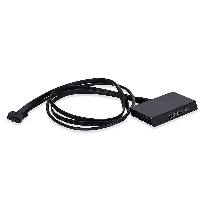 Додатковий USB-хаб для корпусів Lian Li O11D EVO(Additional IO Kit), Black (G89.O11DE-3X.00) - фото 2