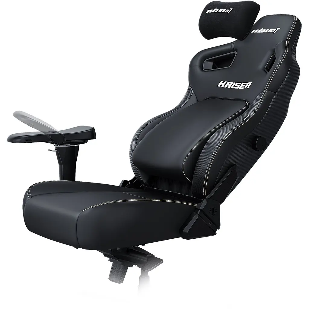 Крісло ігрове Anda Seat Kaiser 4  Black Fabric Size L (AD12YDDC-L-20-B-CF) - фото 7