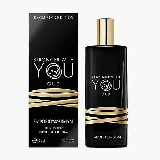 Оригінал Giorgio Armani Emporio Armani Stronger With You Oud 15 мл Парфумована вода - фото 2