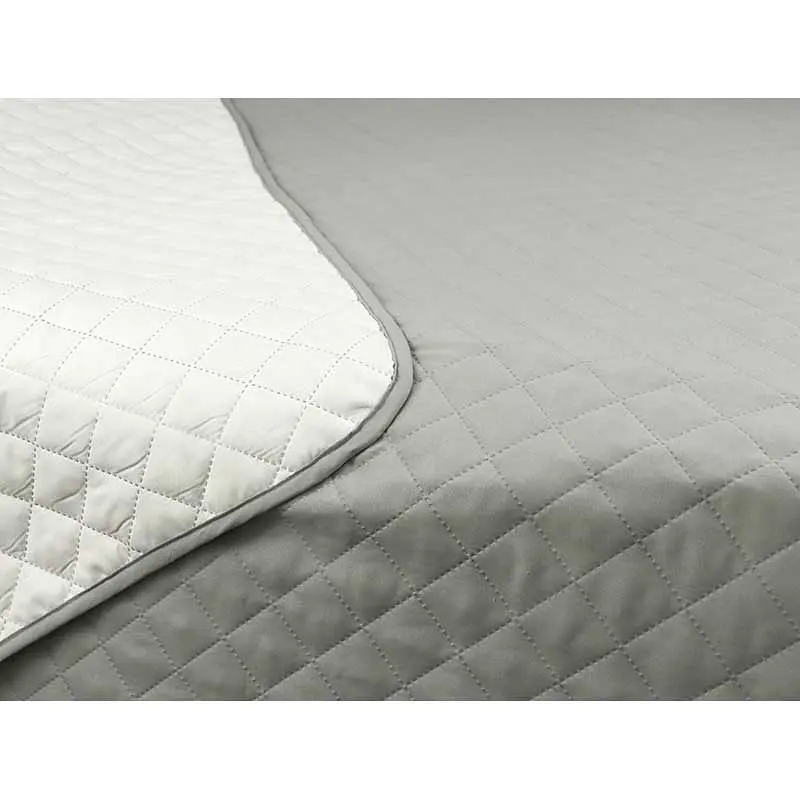 Покривало Руно White Grey, 240х220 см, біло-сіре (330.52У_White Grey) - фото 3